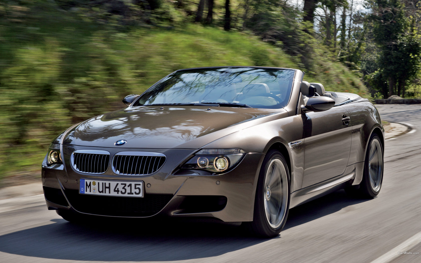 BMW M6 Cabrio 1680x1050 b62 Tapety na pulpit samochody